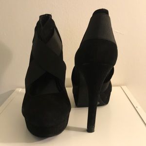 Black Platform Heel